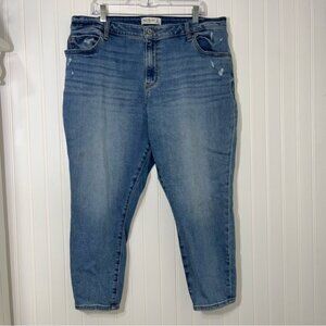 Abercrombie & Fitch the super skinny ankle high rise curve love size 20 short